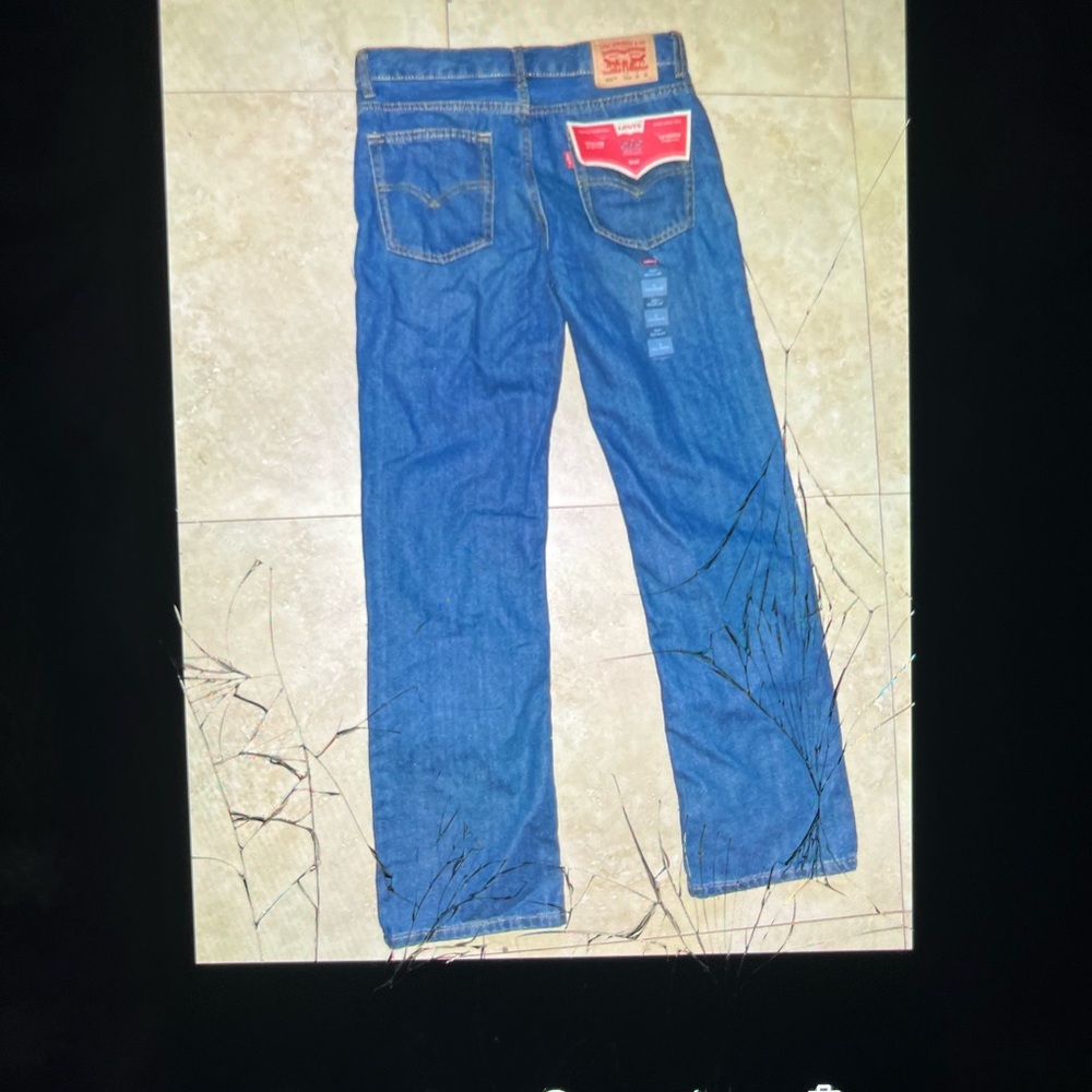 Levi's Men's Straight Blue Jeans